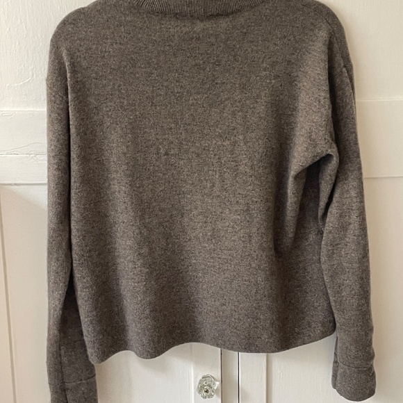 Everlane Mockneck Cashmere Sweater Sz Small - Picture 5 of 7